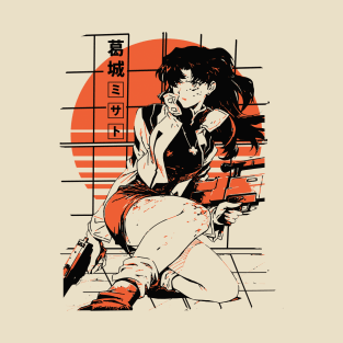 Misato Katsuragi Evangelion Unit-01 T-Shirt