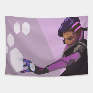 Sombra Hacker Tapestry