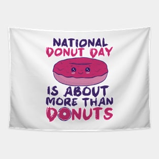 National Donut Day Is About More Than Donuts, Cute Donut Love Gift Tapestry