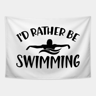 Swimmer - I'd rather be swimming Tapestry