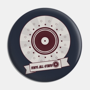 Vinyl All Stars Pin