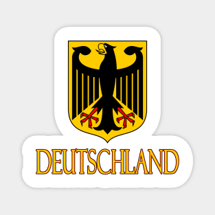 Deutschland - Coat of Arms Design (German Text) Magnet