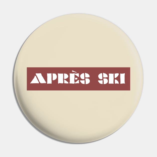 Après Ski (terra cotta) Pin by LetsOverThinkIt