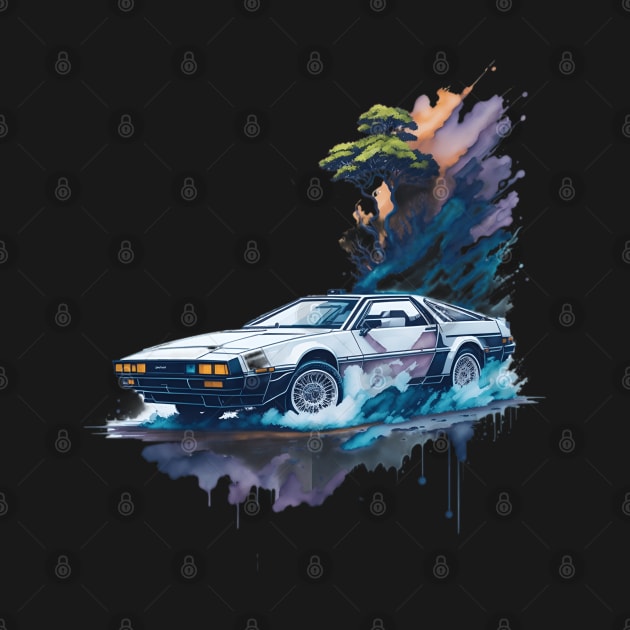 Summer Art DMC DeLorean by Shop Goods