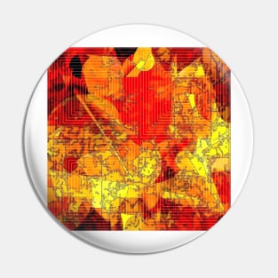 Hot Random Abstract Shapes: Maps &amp; Apps Series Pin