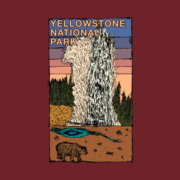 Yellowstone National Park by Hinterlund