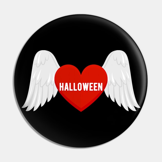 I Love Halloween Pin by Eric Okore