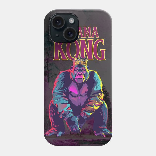 Mama Kong Brave Mother Phone Case by 3nityONE