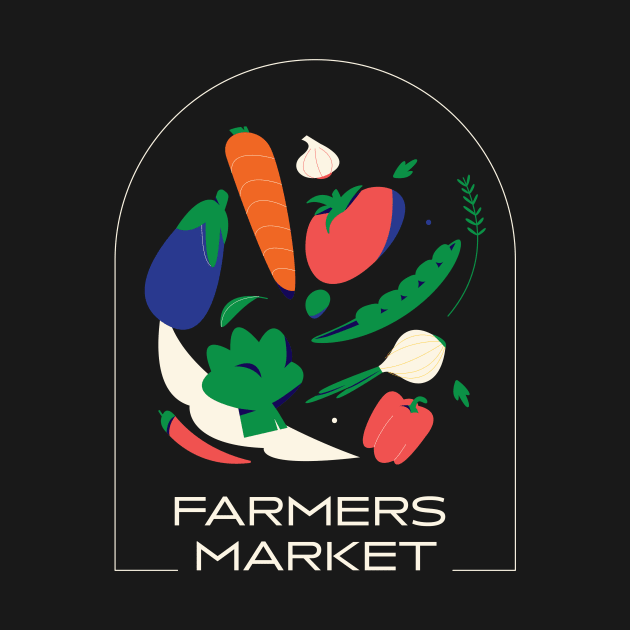 Veggies farmers market by Nora Gazzar