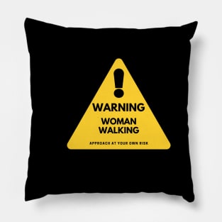 Women's Right to walk Pillow