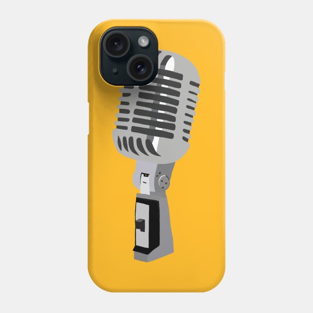 Microphone Phone Case by ElviaMontemayor