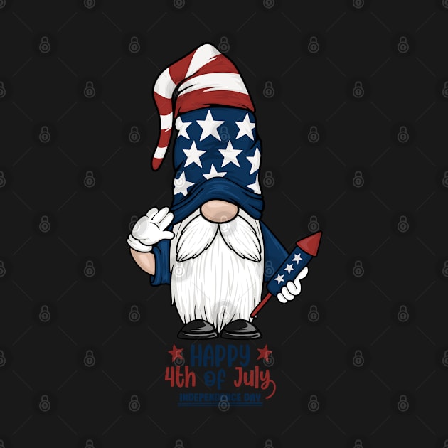 Patriotic Gnome by TheRoverhate