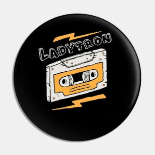 Vintage -Ladytron Pin