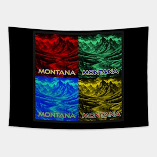 Pop Art Montana II Tapestry