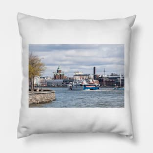 Helsinki and Baltic Sea Pillow