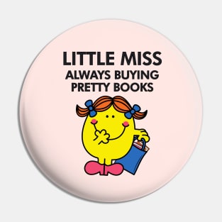 little miss always buying pretty books Pin