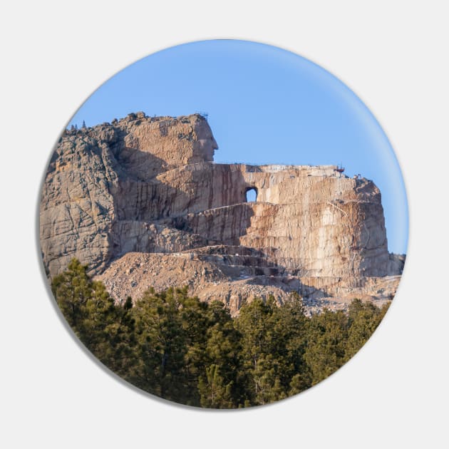 Crazy Horse Memorial - South Dakota Pin by SafariByMarisa