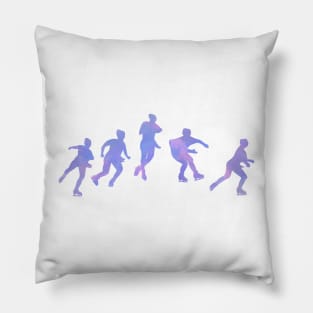 Figure skating jump (Lutz) Pillow