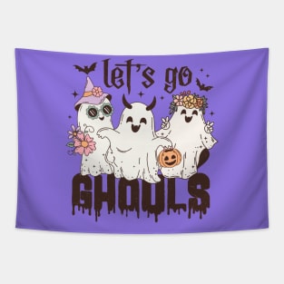 Let's Go Ghouls Tapestry