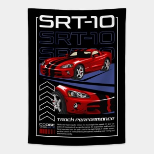 V10 Viper SRT Car Tapestry