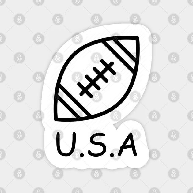 USA Football !! Magnet by Hamady6060