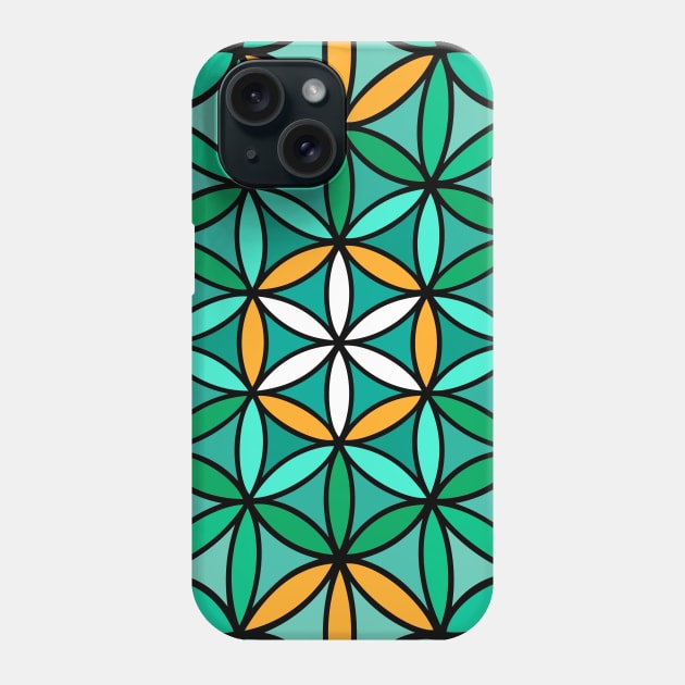 Flower of life Phone Case by CelestialStudio