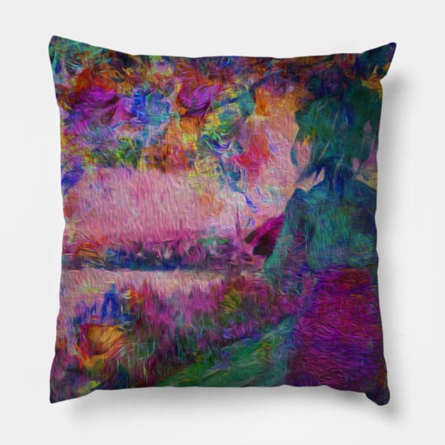 Too Beautiful to Understand Pillow by MONLart