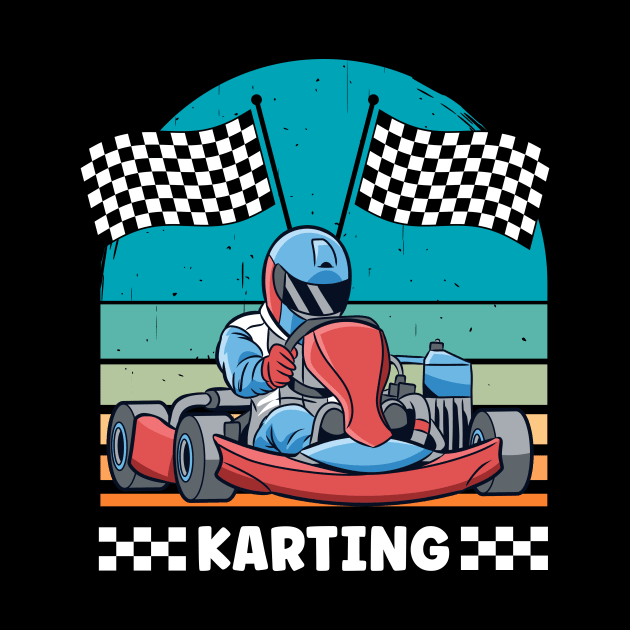 Karting by printedartings