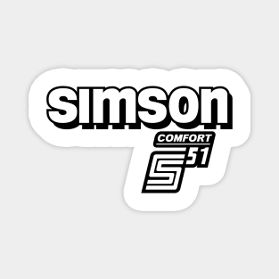 Simson S51 Comfort logo Magnet