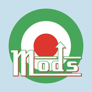 MODs Roundel in an Italian colour with MOD graphic T-Shirt