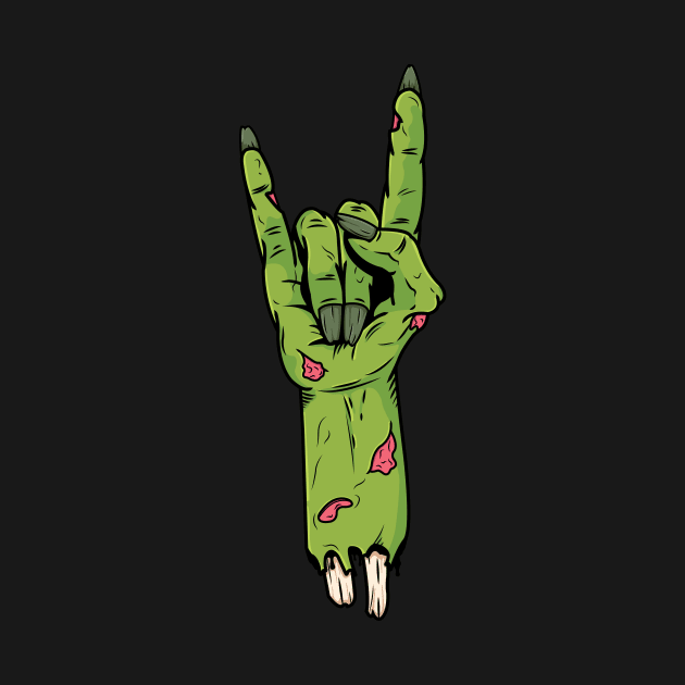 Zombie rock on by teahabe