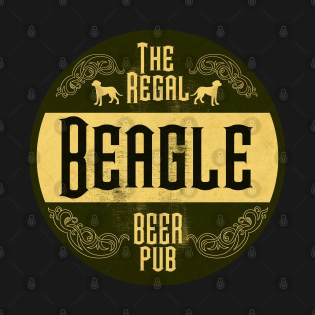 Vintage Regal Beagle Pub by CTShirts