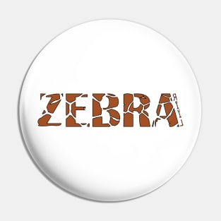 ZEBRA Pin