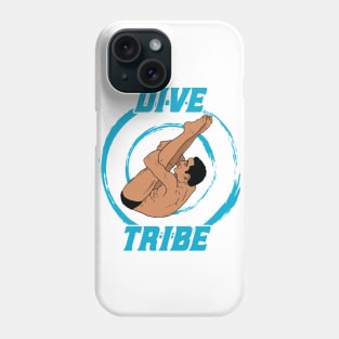 Mens Diving Dive Tribe Springboard Platform Diver Phone Case