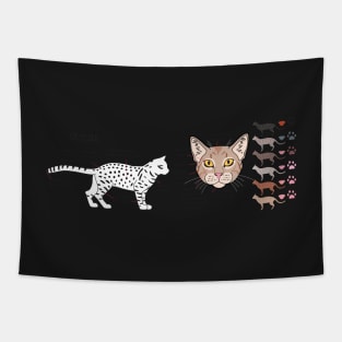 Ocicat mug Tapestry