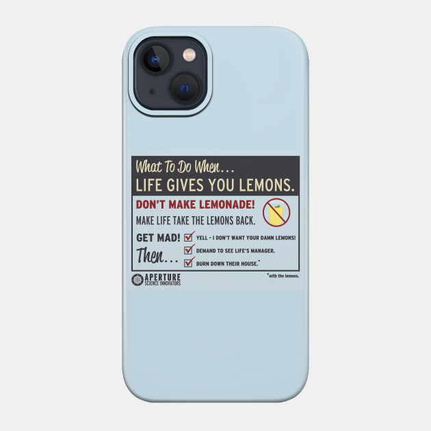 Portal 2, Cave Johnson - Science - Phone Case