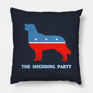 The Shedding Party aka the Golden Retriever Party Pillow