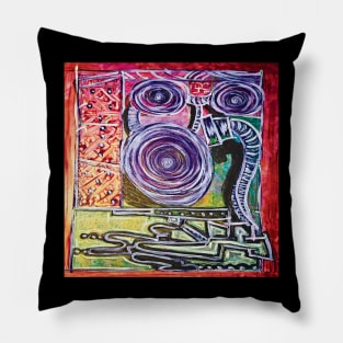 Abstract Art Machines Pillow