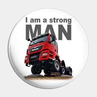 Strong MAN TGS 41.480 8x8 Grey - Trucknology Days Pin