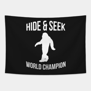 Big Foot Hide And Seek World Champ Tapestry