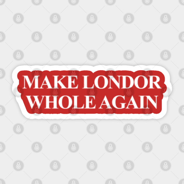 Make Londor Whole Again Dark Souls Autocollant Teepublic Fr