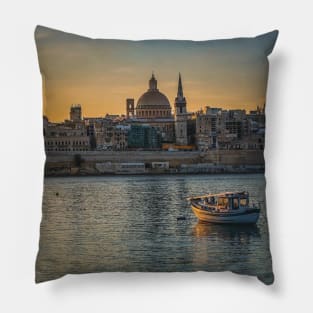 Malta Sunset Pillow