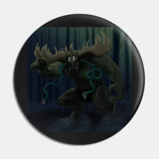 Demon in the Dark Woods Pin