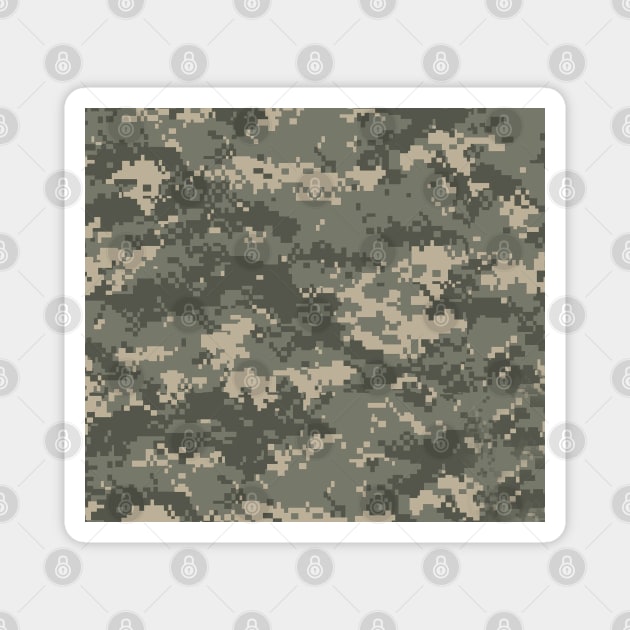 Army Digital Camouflage Magnet by Scar