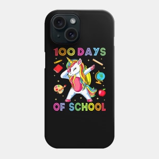 100 Days of School 100th Day of School Kids Boys Girls Phone Case