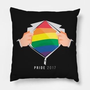 Gay Superhero Pillow