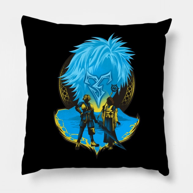 Tidus of FFX Pillow by plonkbeast