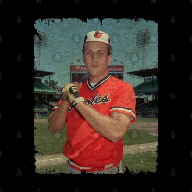 Cal Ripken Jr. in Baltimore Orioles, 1992 by PESTA PORA