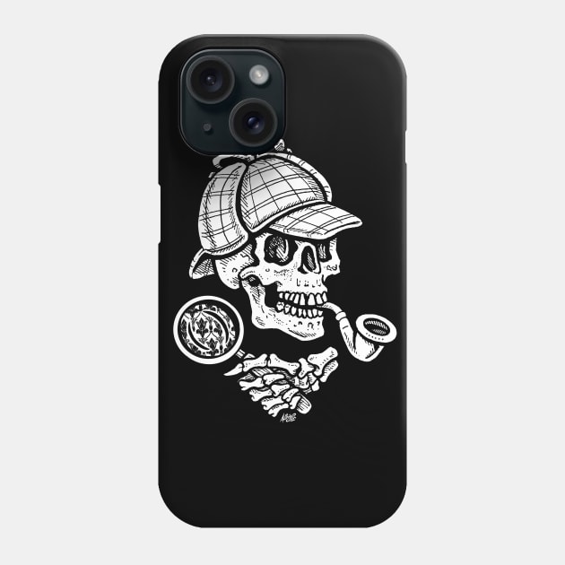 Sherlock Bones Phone Case by BradAlbright