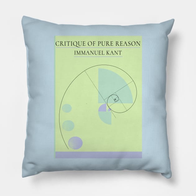 critique of pure reason Pillow by unexaminedlife